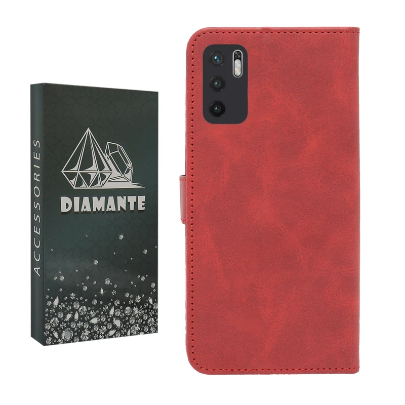 کیف کلاسوری دیامانته مدل Bersa Bk مناسب برای گوشی موبایل شیائومی Poco M3 Pro / Redmi Note 10 5G