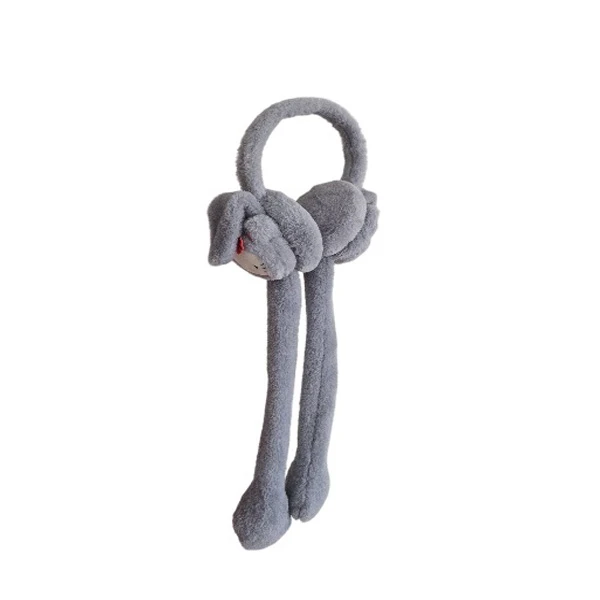 گوش گیر زمستانی بچگانه مدل پمپی طرح کیتی