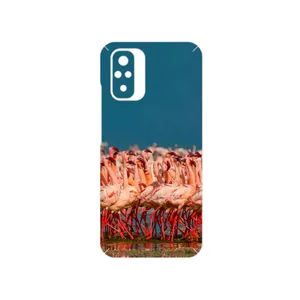 MAHOOT Flamingo Cover Sticker for Xiaomi Redmi Note 10s