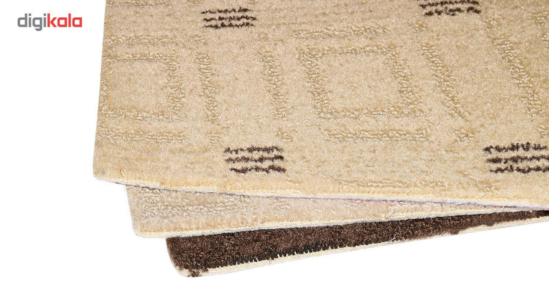 موکت ظریف مصور طرح ونوس زمینه کرم کد 7613