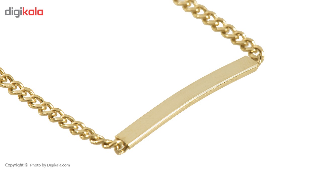 دستبند کودکانه طلا 18 عیار رزا مدل BC01