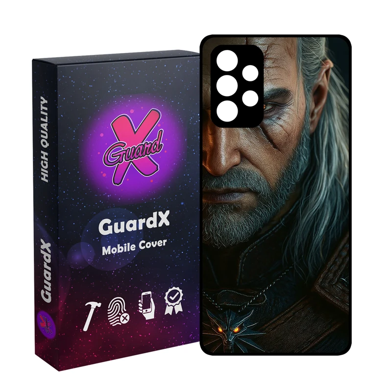 کاور گارد ایکس طرح Witcher مدل 10963 مناسب برای گوشی موبایل سامسونگ Galaxy A32 4G
