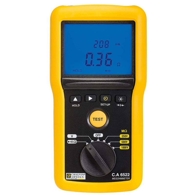 تستر مقاومت عایقی کاوین آرنوکس مدل CA6522 تستر مقاومت عایقی کاوین آرنوکس مدل CA6522