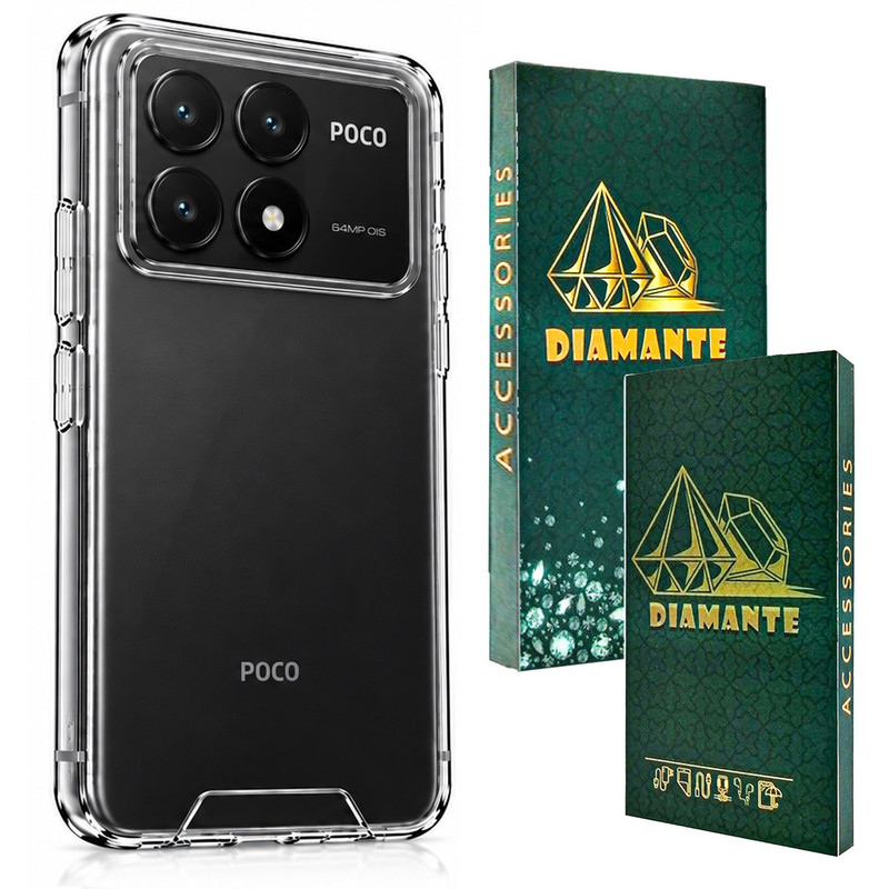 کاور دیامانته مدل Hardly Gn مناسب برای گوشی موبایل شیائومی Poco X6 Pro