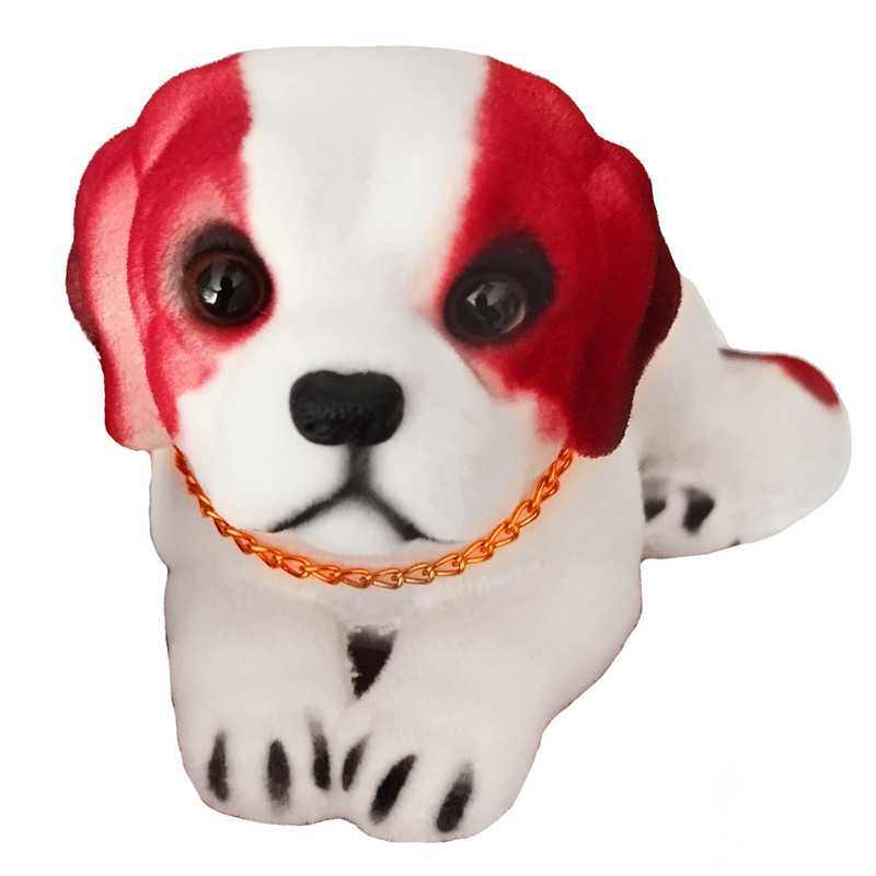 عروسک رو داشبوردی خودرو طرح سگ گلدن رتریور مدل کله متحرک کد GHRMZ-SFID