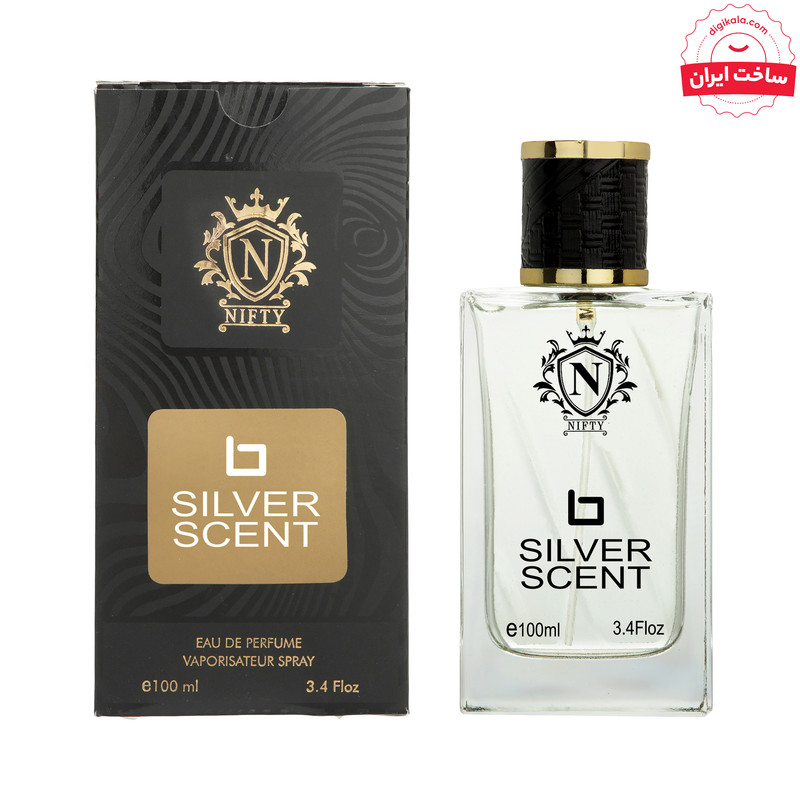 ادو پرفیوم مردانه نیفتی مدل SILVER SCENT حجم 100 میلی لیتر