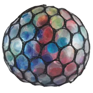 توپ بازی ضد استرس مدل Gel Bullets Mesh Squish Ball