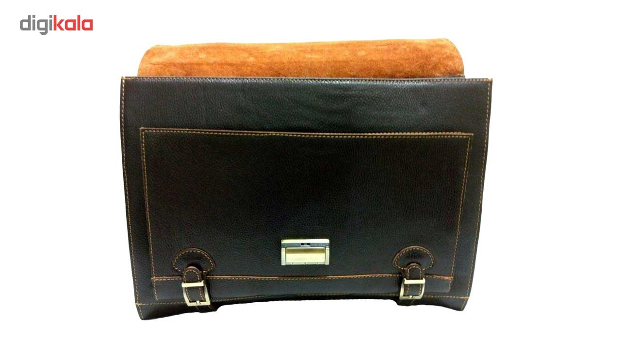 کیف اداری چرمی زانکو چرم مدل 1-113