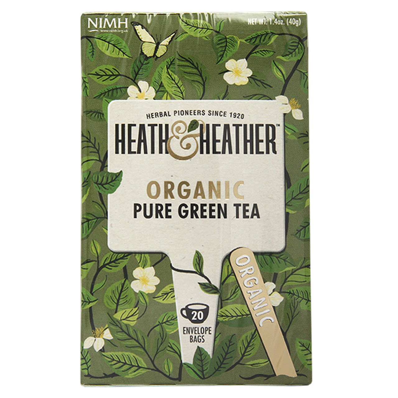 بسته دمنوش هیت و هیتر مدل Pure Green Tea