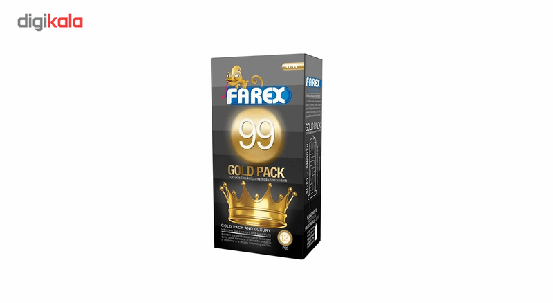 کاندوم فارکس مدل Gold بسته 12 عددی کاندوم فارکس مدل Gold بسته 12 عددی