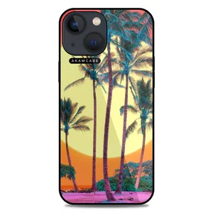 AKAM AMC-WA13M-LEAVES-24 Cover For Apple iPhone 13 Mini