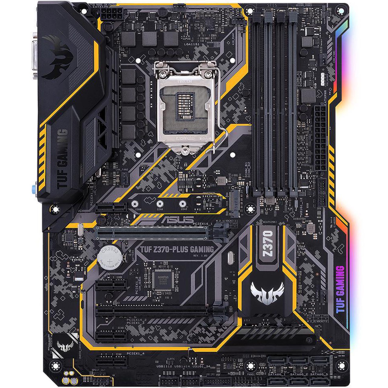 i7 8700 TUF Z370-PLUS GAMING 16GBメモリセット - PCパーツ