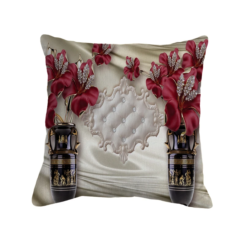 کاور کوسن طرح گل کد 6049 