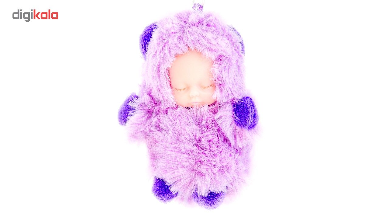 جا کلیدی زنانه مدل Purple Bear Dress -  - 2
