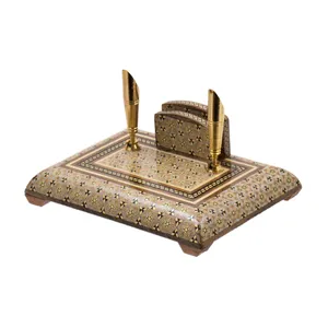 جا قلمی خاتم کاری رستا طرح 21-15-101