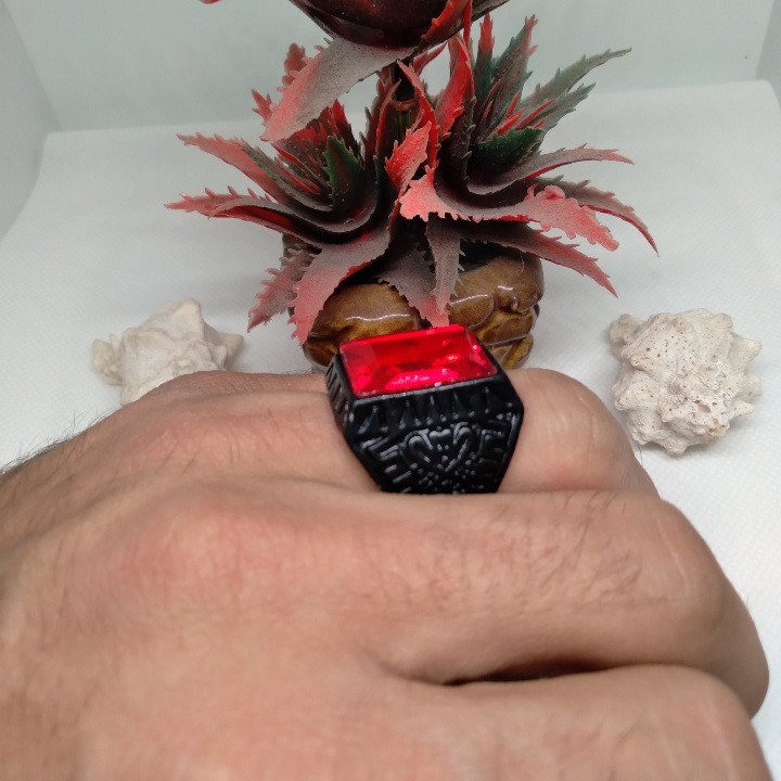 انگشتر مردانه مدل یاقوت کبود روس انگشتر مردانه مدل یاقوت کبود روس