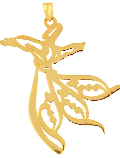 آویز گردنبند طلا 18 عیار ماهک مدل MN0215 - مایا ماهک