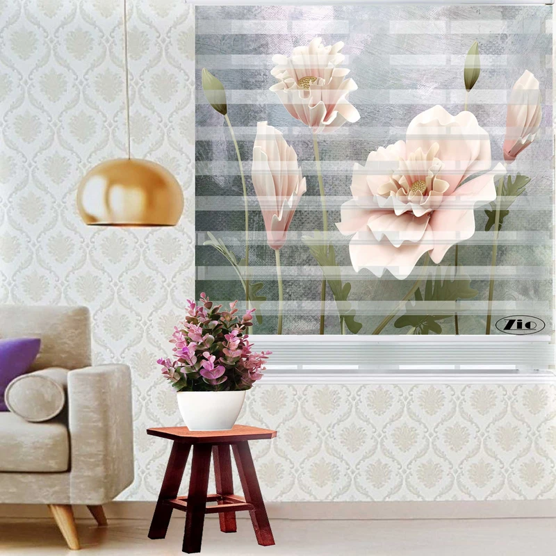 پرده زبرا زیو کد 3D1064 سایز 150x200 سانتی متر