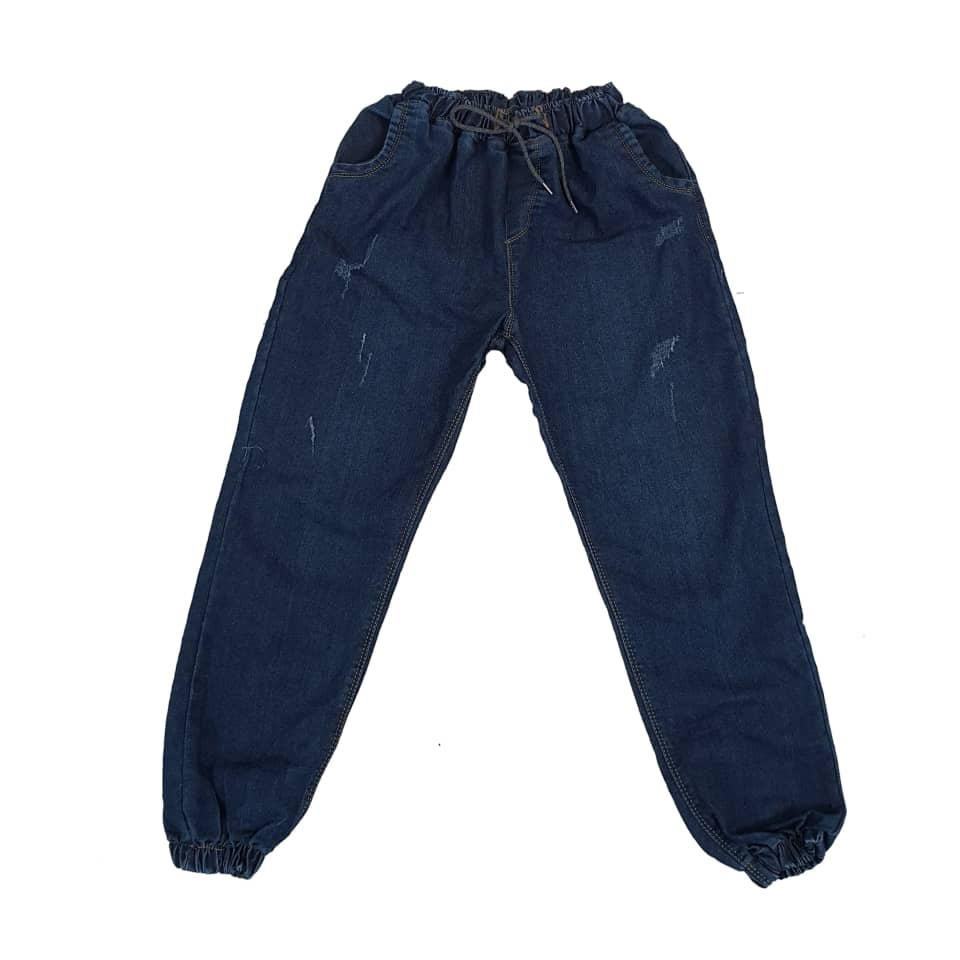 شلوار جین زنانه مدل کمر کش گتدار کد ۵۷