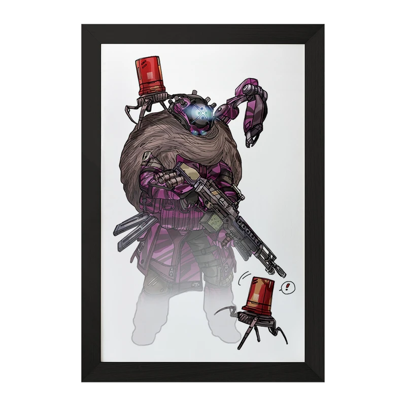 تابلو خندالو مدل بازی تایتان فال (Titanfall) کد 32624