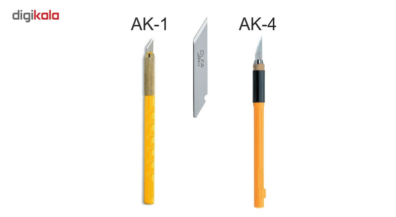 تیغ کاتر الفا مدل KB بسته 25 عددی