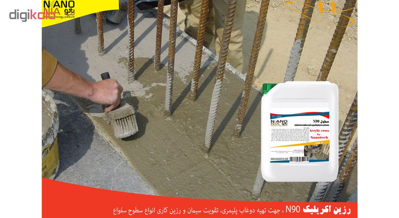 محلول آب بند و نفوذگر نانونیا مدل n90-plus حجم ۱ لیتری