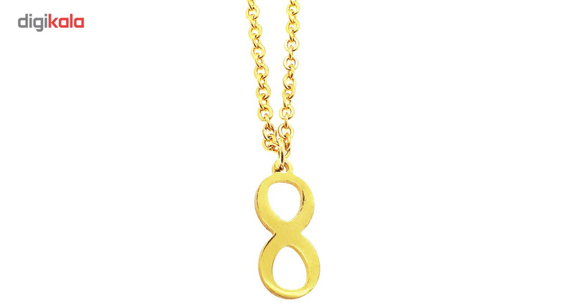 آویز ساعت شهر شیک طرح بی نهایت مدل AS920