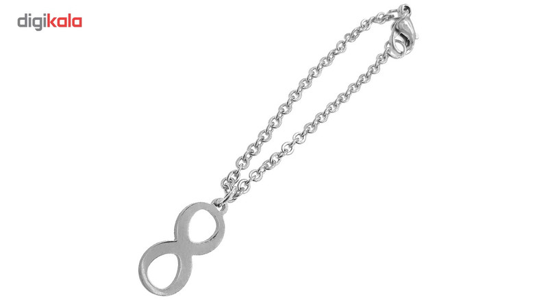 آویز ساعت شهر شیک طرح بی نهایت مدل AS920