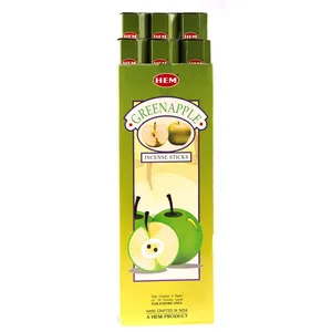 عود هم مدل Green Apple کد 1030 - 6 بسته 20 عددی