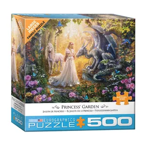 پازل 500 تکه یوروگرافیکس پازلز مدل Princess Garden كد 5458-6500
