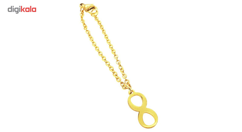 آویز ساعت شهر شیک طرح بی نهایت مدل AS920