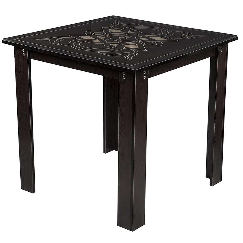 میز ناهار خوری صنایع چوب قائم کد K217 سایز 80 × 80