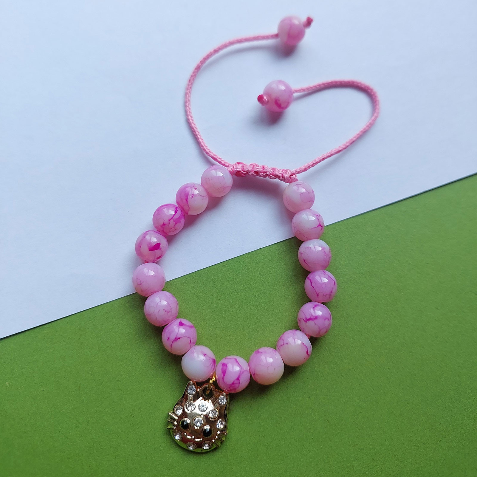 دستبند دخترانه مدل کیتی کد HCK155