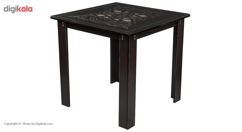 میز ناهار خوری صنایع چوب قائم کد K217 سایز 80 × 80