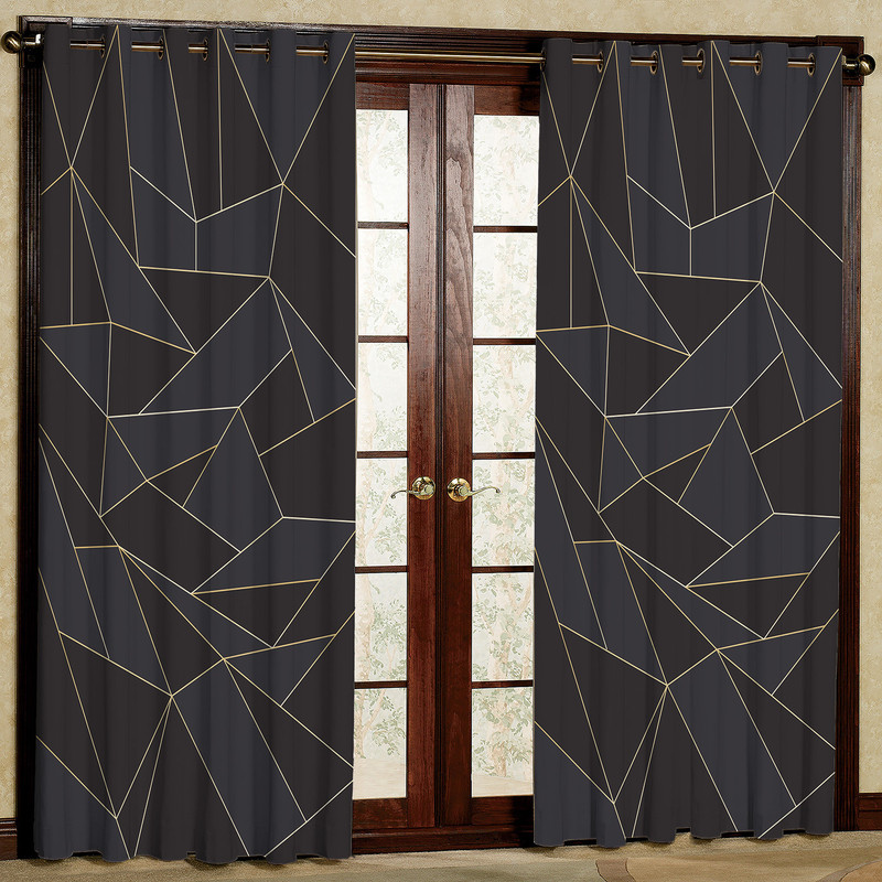 پرده مدل مخمل پانچی کد 1292 سایز 140x280 سانتی متر