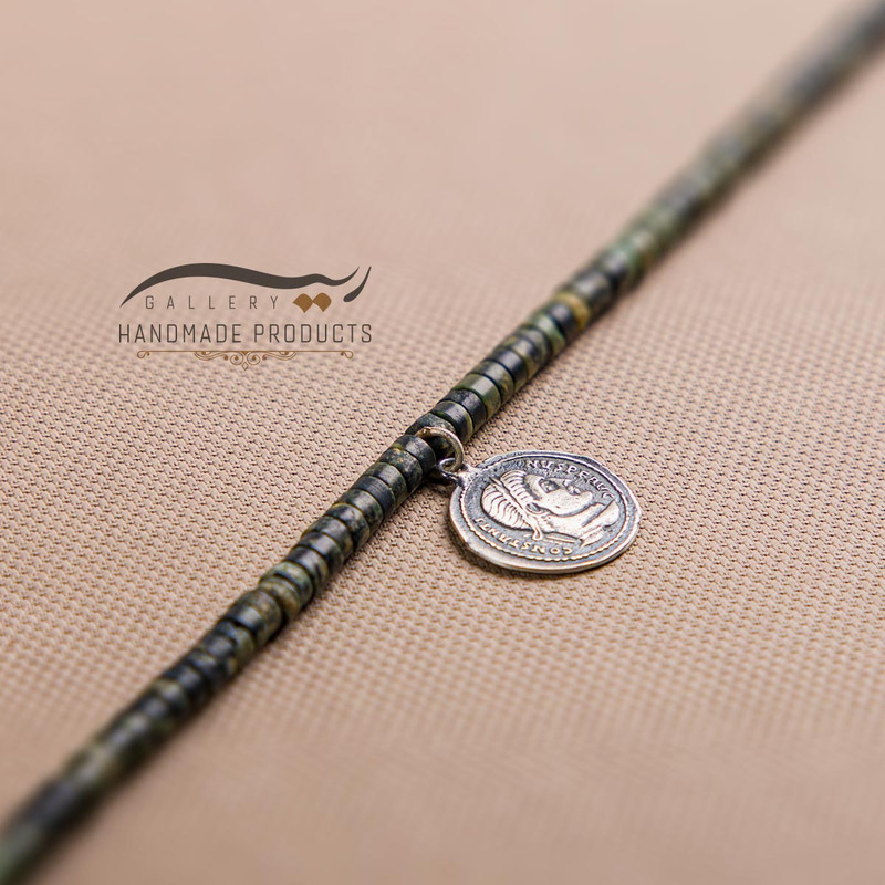 نیم ست نقره مردانه ریسه گالری مدل بیزانس 1397-5199