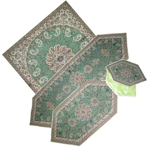 ست 5 تکه رومیزی ترمه رضایی طرح ونوس