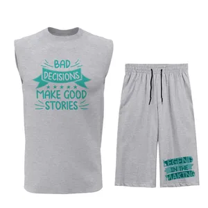 ست تاپ و شلوارک مردانه مدل T162G