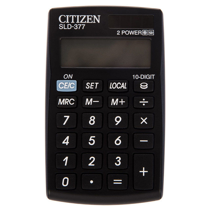ماشین حساب جیبی سیتیزن مدل SLD-377