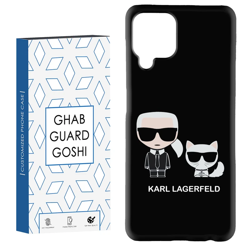 کاور قاب گارد گوشی طرح karl کد Dimo-042 مناسب برای گوشی موبایل سامسونگ Galaxy A12 / Galaxy M12