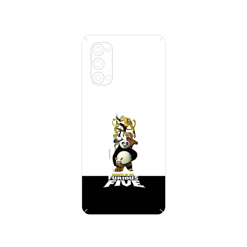 برچسب پوششی ماهوت مدل Kung Fu Panda مناسب برای گوشی موبایل اپو Reno4 Pro 5G