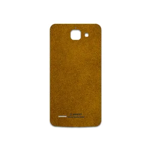 MAHOOT Brown-Chamois-Leather Cover Sticker for Huawei Ascend G730