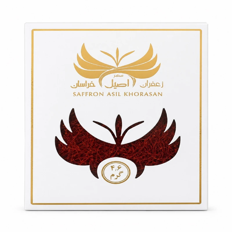 زعفران نگین مهر اصیل خراسان  - 1 مثقال