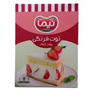 پودر کیک توت فرنگی نیما - 400 گرم