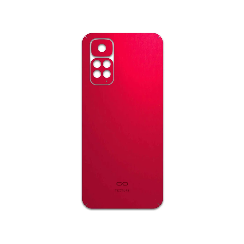 برچسب پوششی ماهوت مدل Matte-Warm-Red مناسب برای گوشی موبایل شیائومی Redmi Note 11S