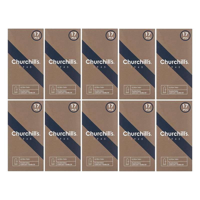 کاندوم چرچیلز مدل CHC_ultrathin مجموعه 10 عددی