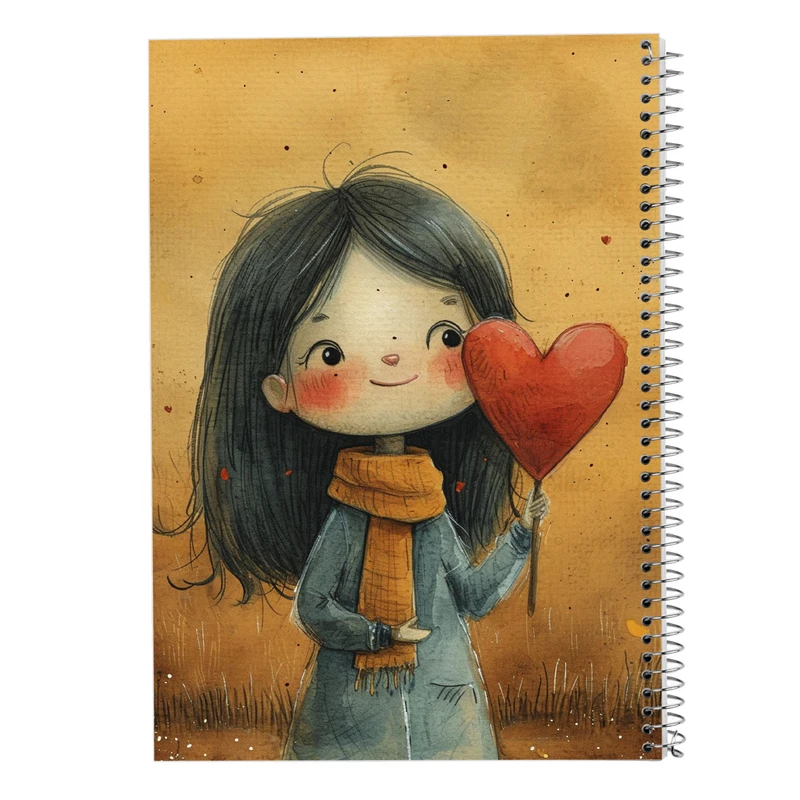 دفتر مشق 50 برگ مدوپد مدل فانتزی کد DF16565