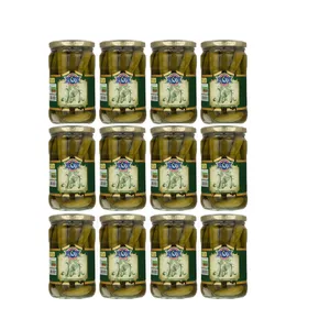 خیارشور ممتاز رازک _660 گرم بسته 12 عددی