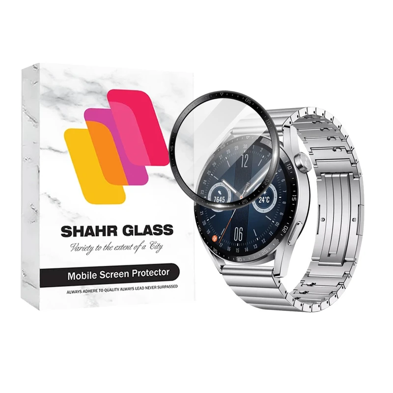 محافظ صفحه نمایش شهر گلس مدل PMMAWSH مناسب برای ساعت هوشمند هوآوی Watch GT3 46 mm