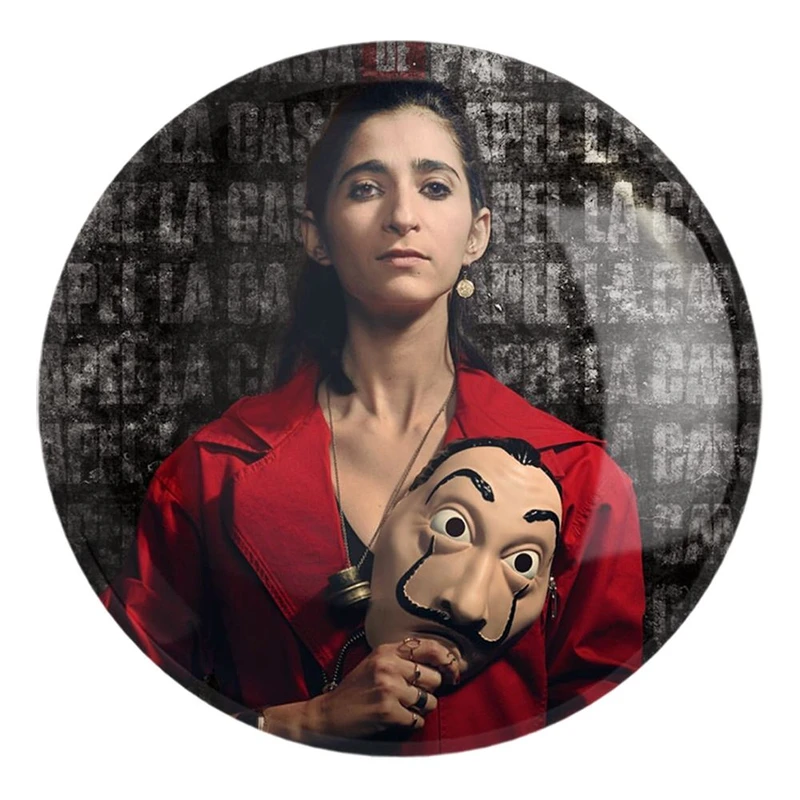 پیکسل خندالو طرح نایروبی سریال Money Heist کد 3227 مدل بزرگ